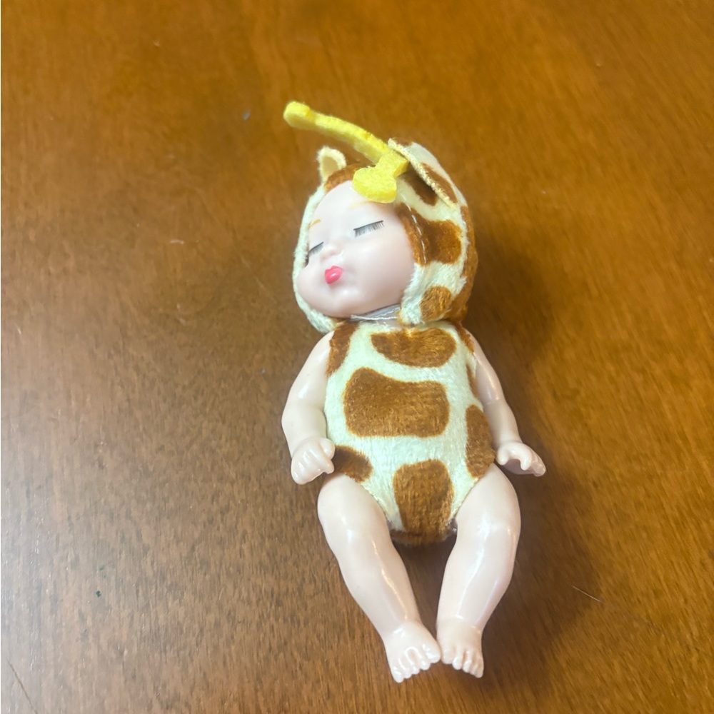 Adorable Giraffe Costume Baby Doll
